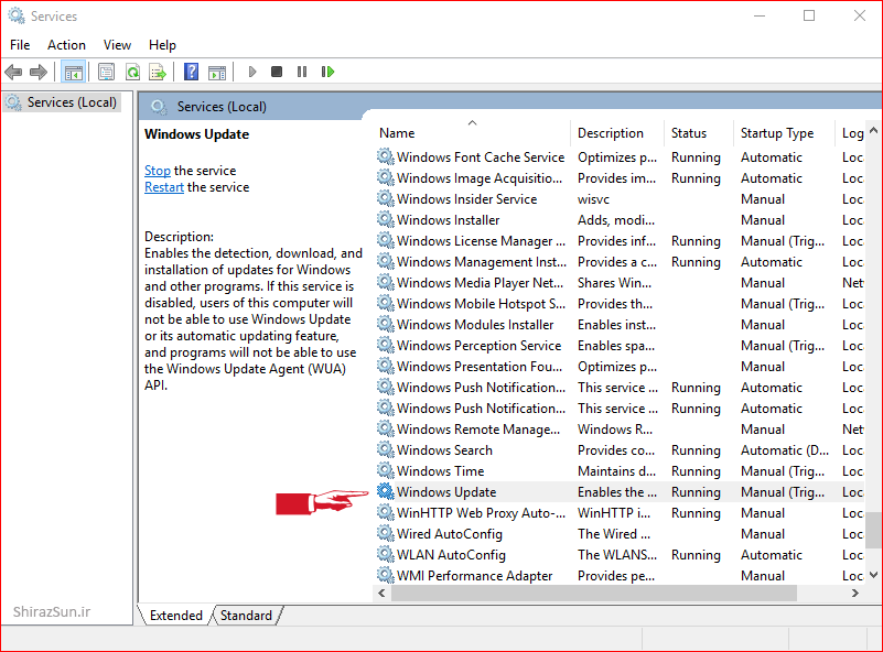 نحوه غیر فعال کردن آپدیت خودکار برنامه ها در ویندوز10
